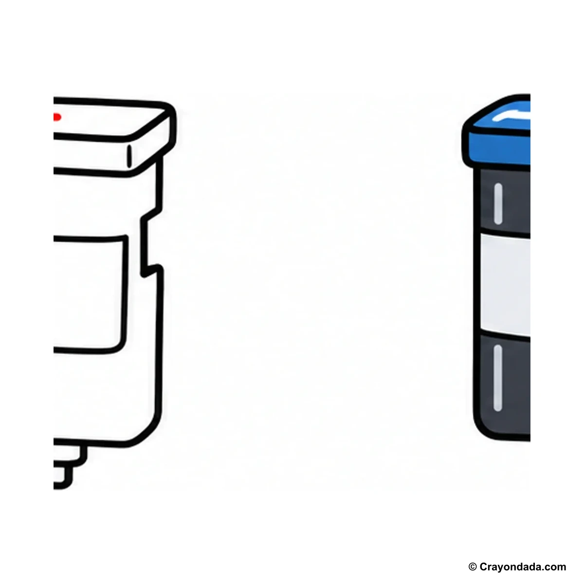 How to Draw an Ink Cartridge finished drawing