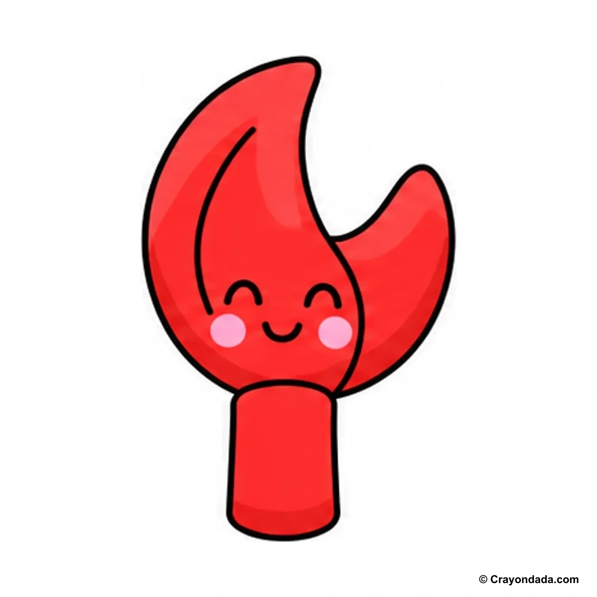 How to Draw a Simple Crab Claw finished drawing