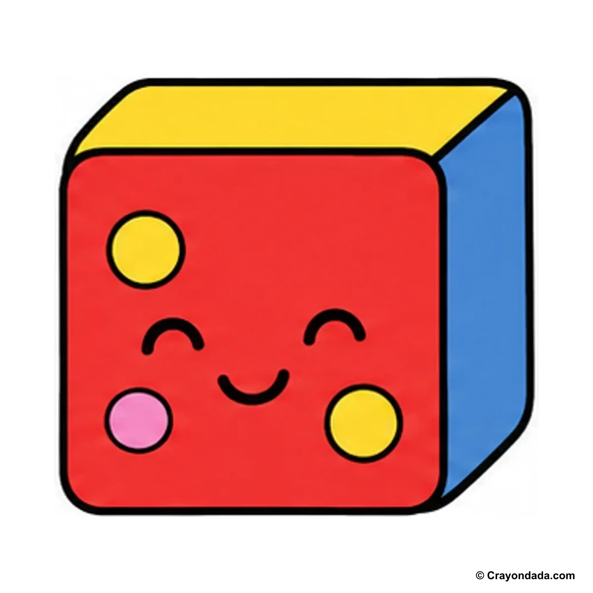 How to Draw a Simple Toy finished drawing